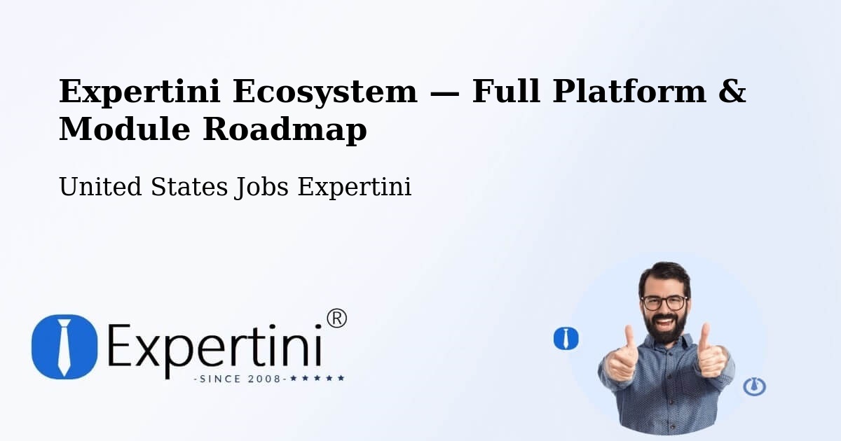 Expertini Ecosystem — Full Platform & Module Roadmap – Ash Flat