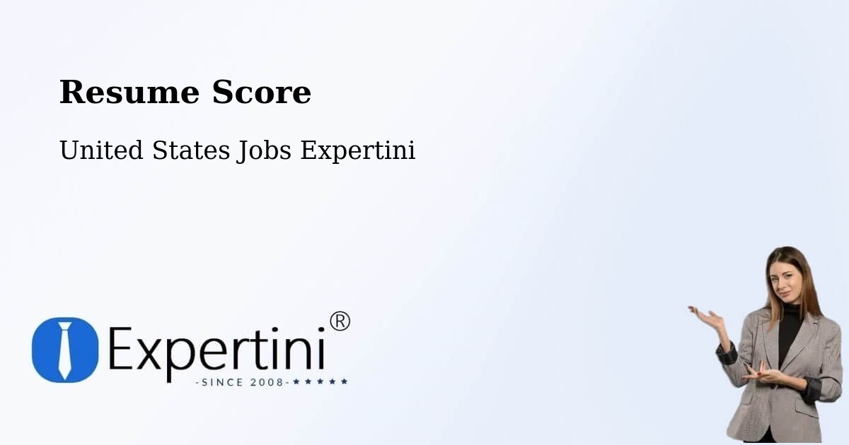 Resume Score & Job Description Match Tool – Ash Flat - United States Jobs Expertini